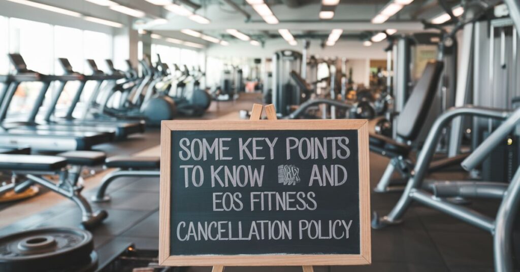 Some Key Points to Know and EOS Fitness Cancellation Policy