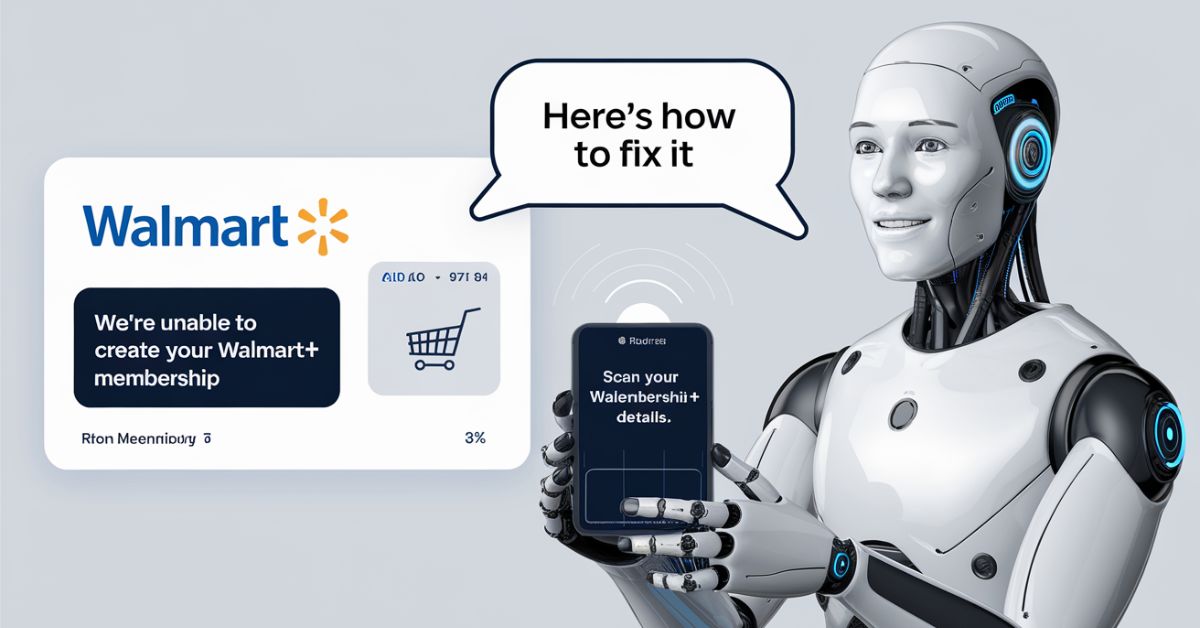 We’re Unable to Create Your Walmart+ Membership – Here’s How to Fix It